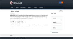 Desktop Screenshot of cepheid.org